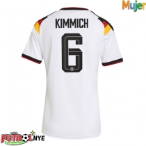 Camiseta Alemania Joshua Kimmich #6 Primera Equipación para mujer Mundial 2026 manga corta